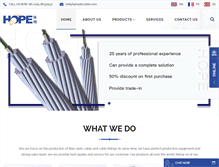 Tablet Screenshot of iopticcable.com